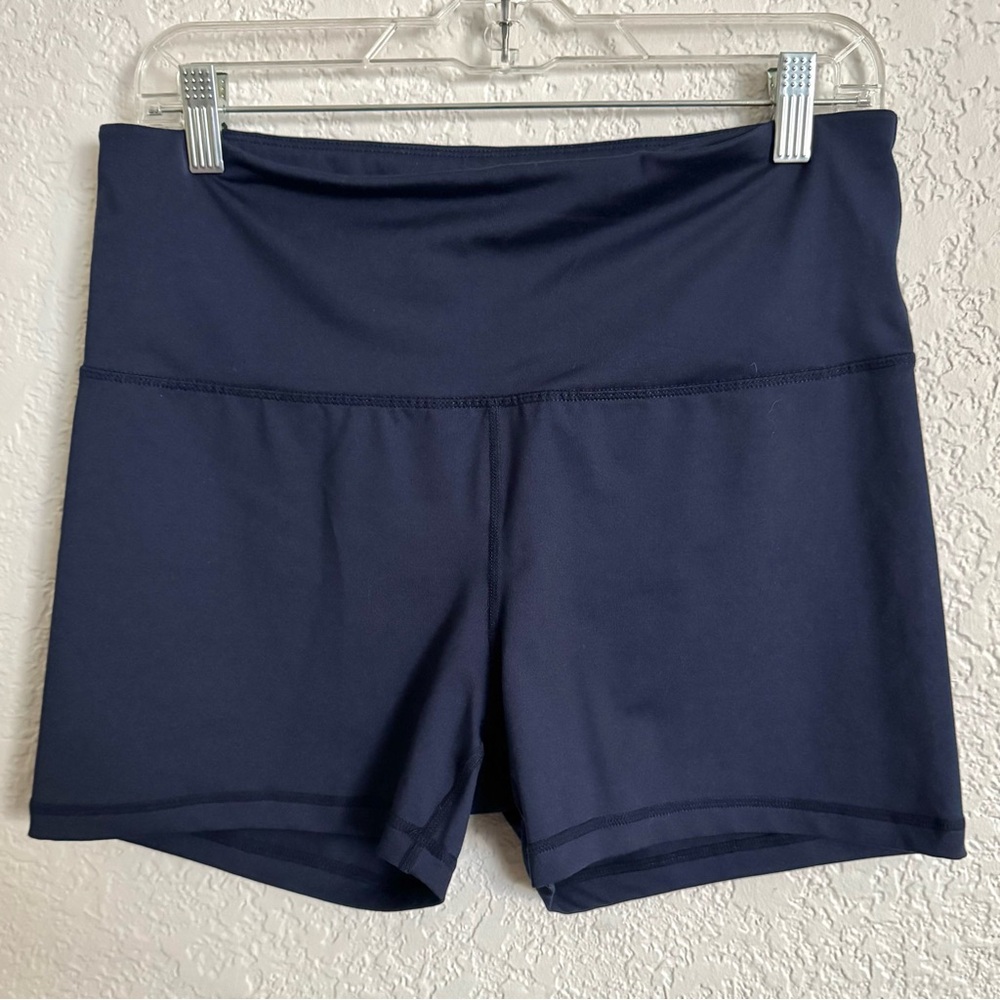 Ideology Navy Blue Bike Shorts Size Large